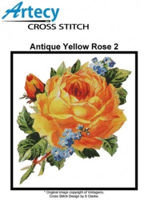 Antique Yellow Rose