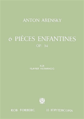 6 Pièces enfantines, Op.34