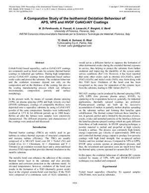 Proceedings of the 2009 International Thermal Spray Conference. (Part 12)