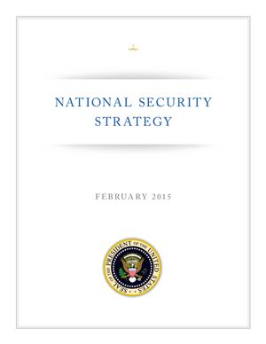 National Security Strategy of USA. February 2015