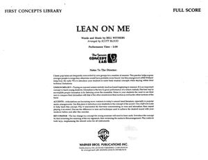 Lean on me