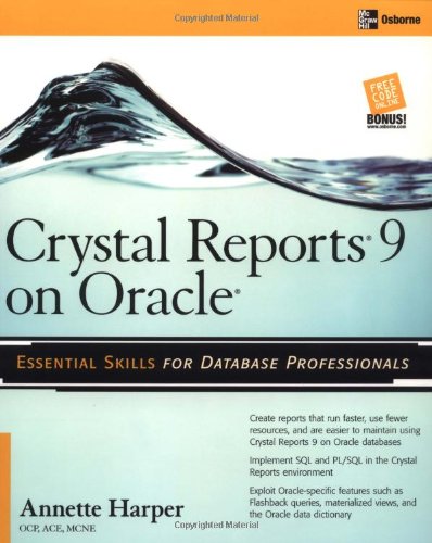 Crystal Reports 9 on Oracle