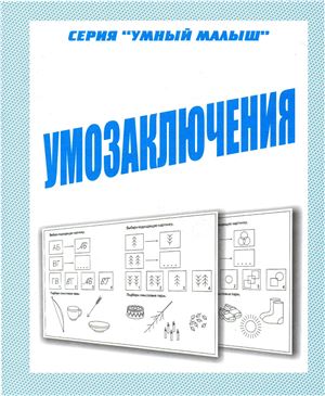 Умозаключения. Рабочая тетрадь