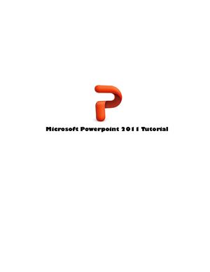 Microsoft PowerPoint 2011 Tutorial