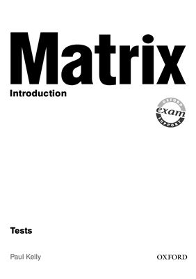 New matrix for Russia 6th Grade Tests