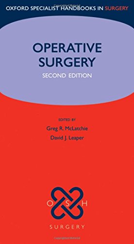 Oxford handbook of operative surgery