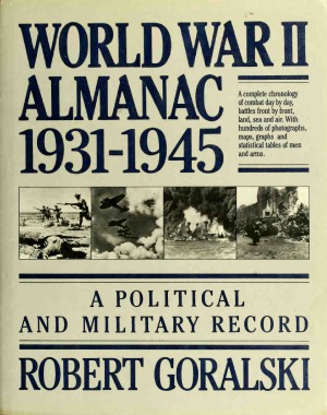 World War II Almanac, 1931-1945. A Political and Military Record