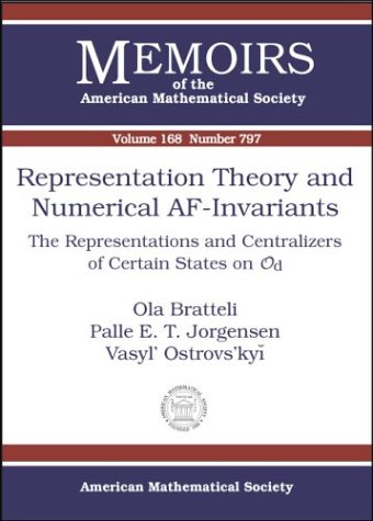 Representation Theory and Numerical AF-Invariants