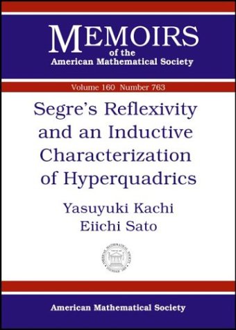 Segre’s Reflexivity and an Inductive Characterization of Hyperquadrics