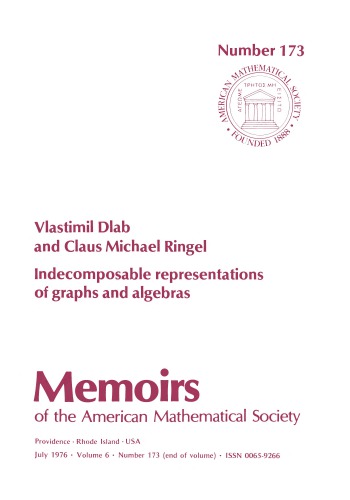 Indecomposable Representations of Graphs and Algebras