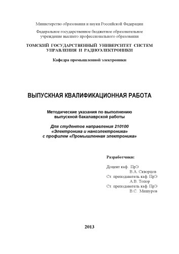 Выпускная квалификационная работа