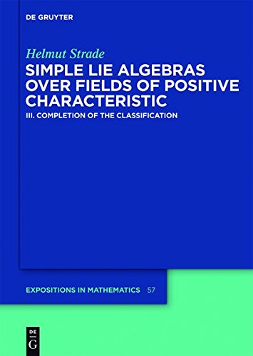 Simple Lie algebras over fields of positive characteristic. III. Completion of the Classification