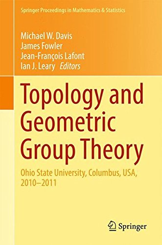 Topology and Geometric Group Theory : Ohio State University, Columbus, USA, 2010--2011