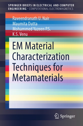 EM material characterization techniques for metamaterials