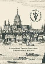 International Vascular Symposium: Royal Festival Hall Complex 14–17 September 1981