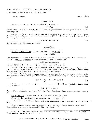 Contribution to the theory of Lyapunov exponents for linear systems of differential equations