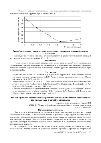 Анализ эффекта «стесненного» растяжения-сжатия клеевых соединений и его применение в автобусостроении