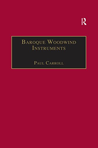 Baroque Woodwind Instruments: a Guide to Their History, Repertoire and Basic Technique ... "