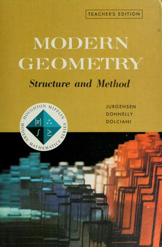 Modern geometry