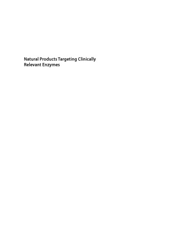 Natural products targeting clinically relevant enzymes