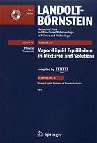 Vapor-liquid equilibrium in mixtures and solutions