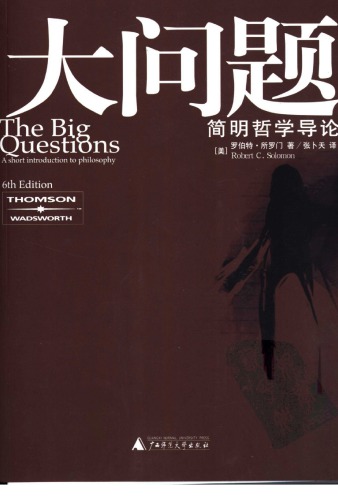 大问题 : 简明哲学导论 /Da wen ti : Jian ming zhe xue dao lun