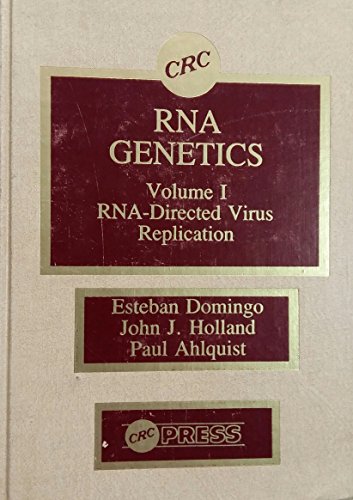 RNA Genetics Volume III Variability of RNA Genomes
