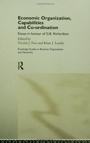 Economic Organization, Capabilities and Coordination