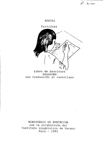 Agatai. Escritura
