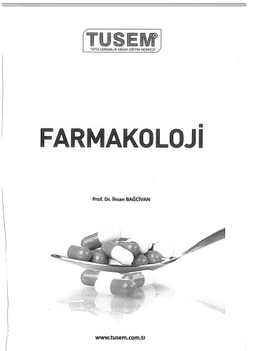 Tusem Farmakoloji Konu Kitabı