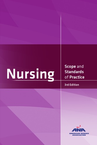 Nursing: Scope and Standards of Practice