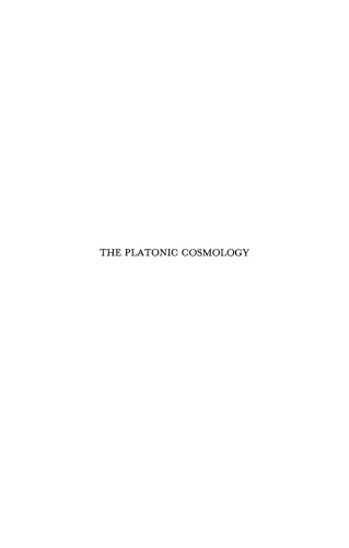 The Platonic cosmology