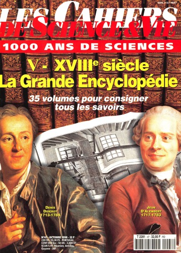V — XVIIIe siècle, La Grande Encyclopédie