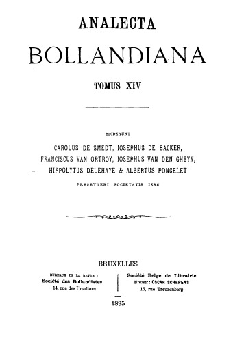 Analecta Bollandiana