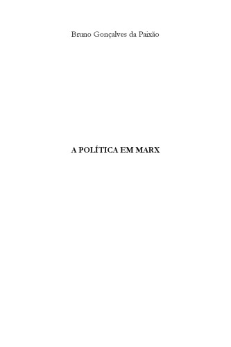 A política em Marx