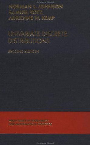 Univariate Discrete Distributions (Wiley Series in Probability and Statistics)