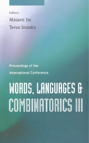 Words, Languages & Combinatorics III