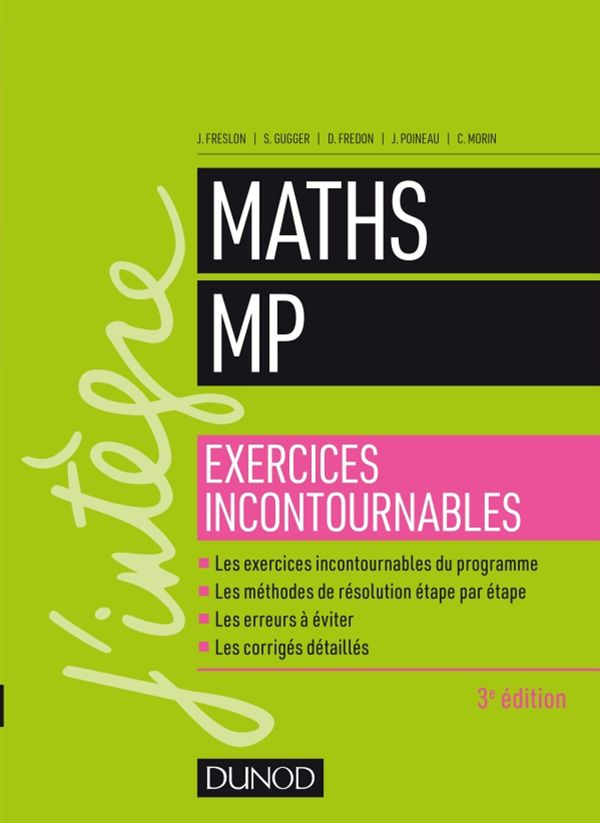 Mathematiques Exercices incontournables (MP)