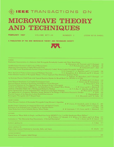 IEEE MTT-V035-I02 (1987-02)