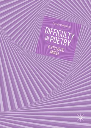Difficulty in Poetry: A Stylistic Model