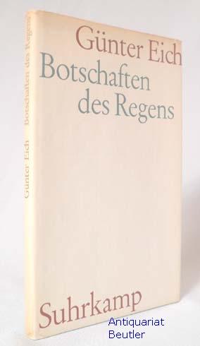 Botschaften des Regens. Gedichte