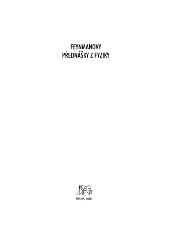 Feynmanovy přednášky z fyziky