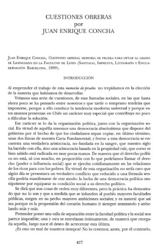 Cuestiones obreras