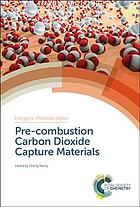 Pre-combustion carbon dioxide capture materials
