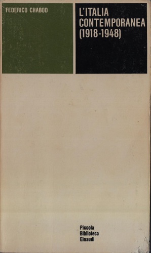 L’Italia contemporanea (1918-1948)