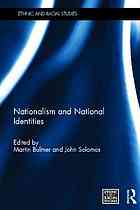 Nationalism and national identities