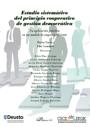 Estudio sistemático del principio cooperativo de gestión democrática: su aplicación práctica en un modelo de empresa eficiente