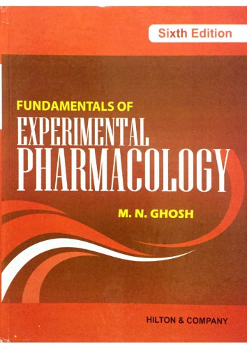Fundamentals of Experimental Pharmacology