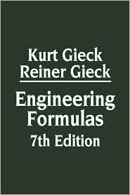 Engineering Formulas 7th Edition