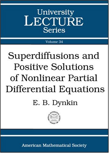 Superdiffusions and Positive Solutions of Nonlinear Partial Differential Equations